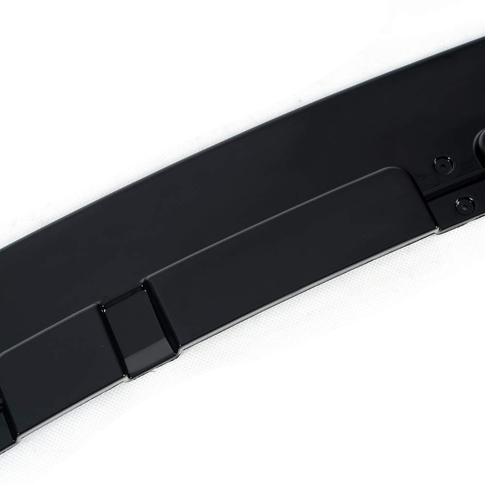 Gloss Black CHEDA Front Bumper Lip Splitter Protector for 2015-2020 Dodge Charger SRT V2 Style 4-Door - 4PCS Set | Aggressive Styling & Enhanced Protection for Street Racing & Car Shows