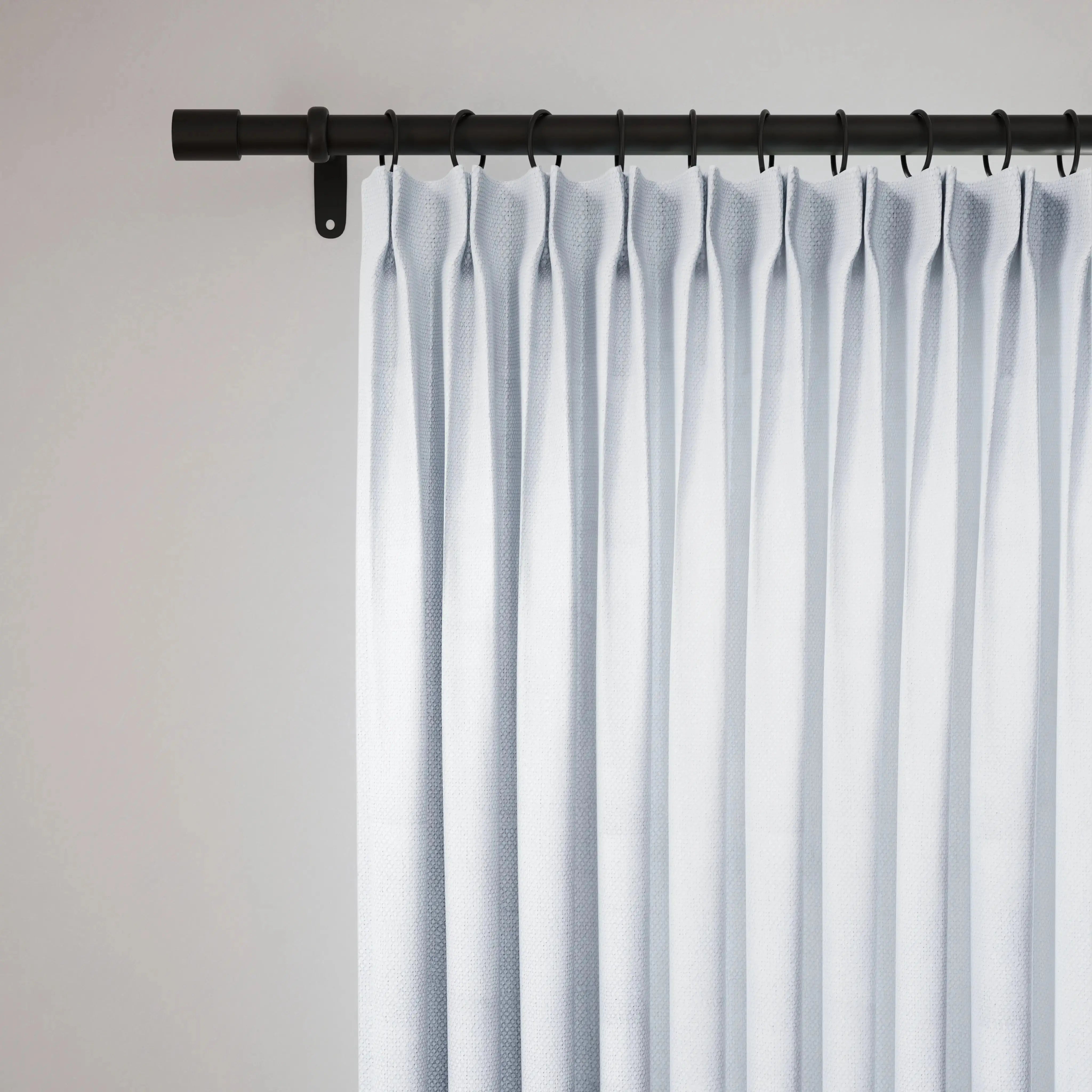 Zola Custom Heavyweight Pleated Curtains for Living Room & Bedroom - Blackout Drapes for Home Decor & Light Control