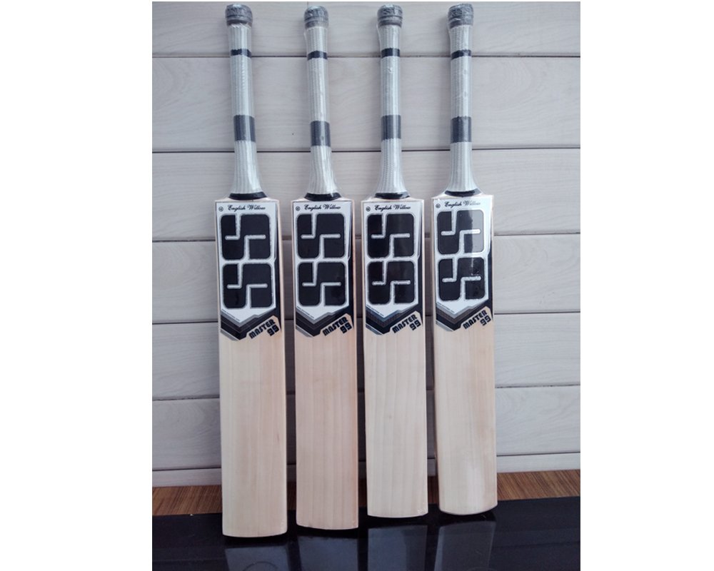 Premium English Willow Cricket Bat - Master 99 with Protective Cover | Professional Grade Cricket Equipment for Matches & Practice | Perfect for Club Players & Enthusiasts