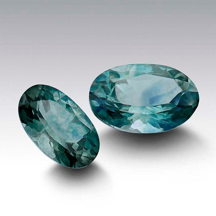Natural Montana Teal Blue Sapphire Loose Stone - 5x3 to 6x4mm Oval, VS Clarity, September Birthstone - Mined & Cut in USA - Perfect for Engagement Rings, Jewelry Making & Birthstone Gifts