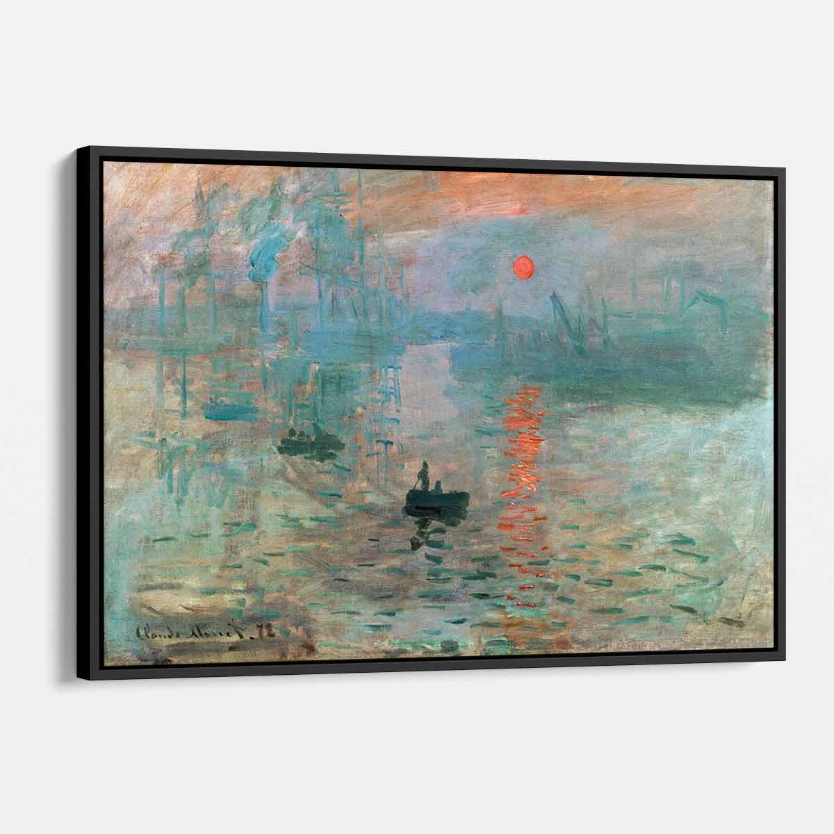 Vibrant Multi-Color Sunrise Wall Art Canvas Print 0447 - Perfect for Living Room, Bedroom & Office Decor