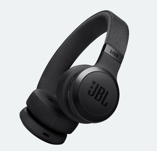 JBL Live 670NC Wireless On-Ear Noise Cancelling Headphones - Bluetooth Over-Ear Headset with Mic, 50H Battery Life for Travel, Work & Music Listening (Black)
