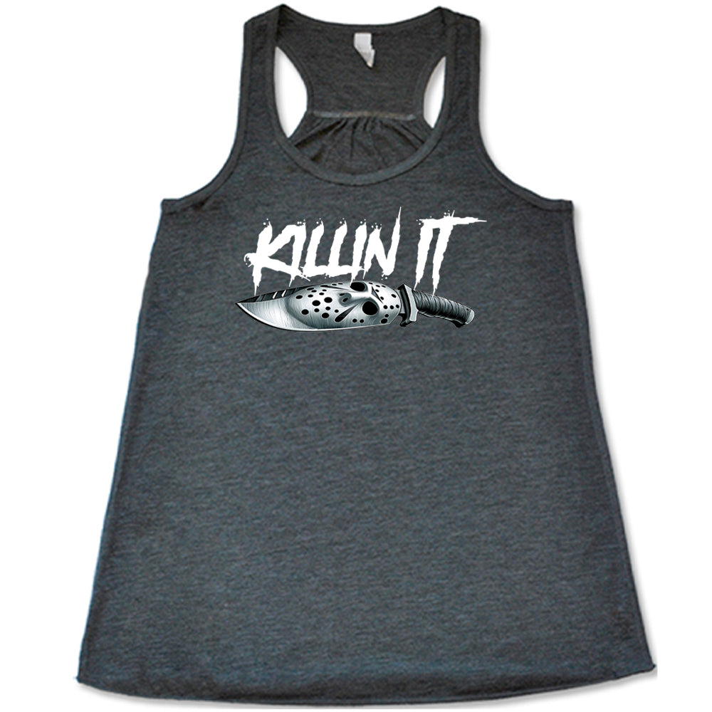 Slasher Killin It T-Shirt - Horror Movie Fan Gift, Halloween Costume, Scary Graphic Tee for Men & Women - Perfect for Halloween Parties, Horror Conventions & Casual Wear