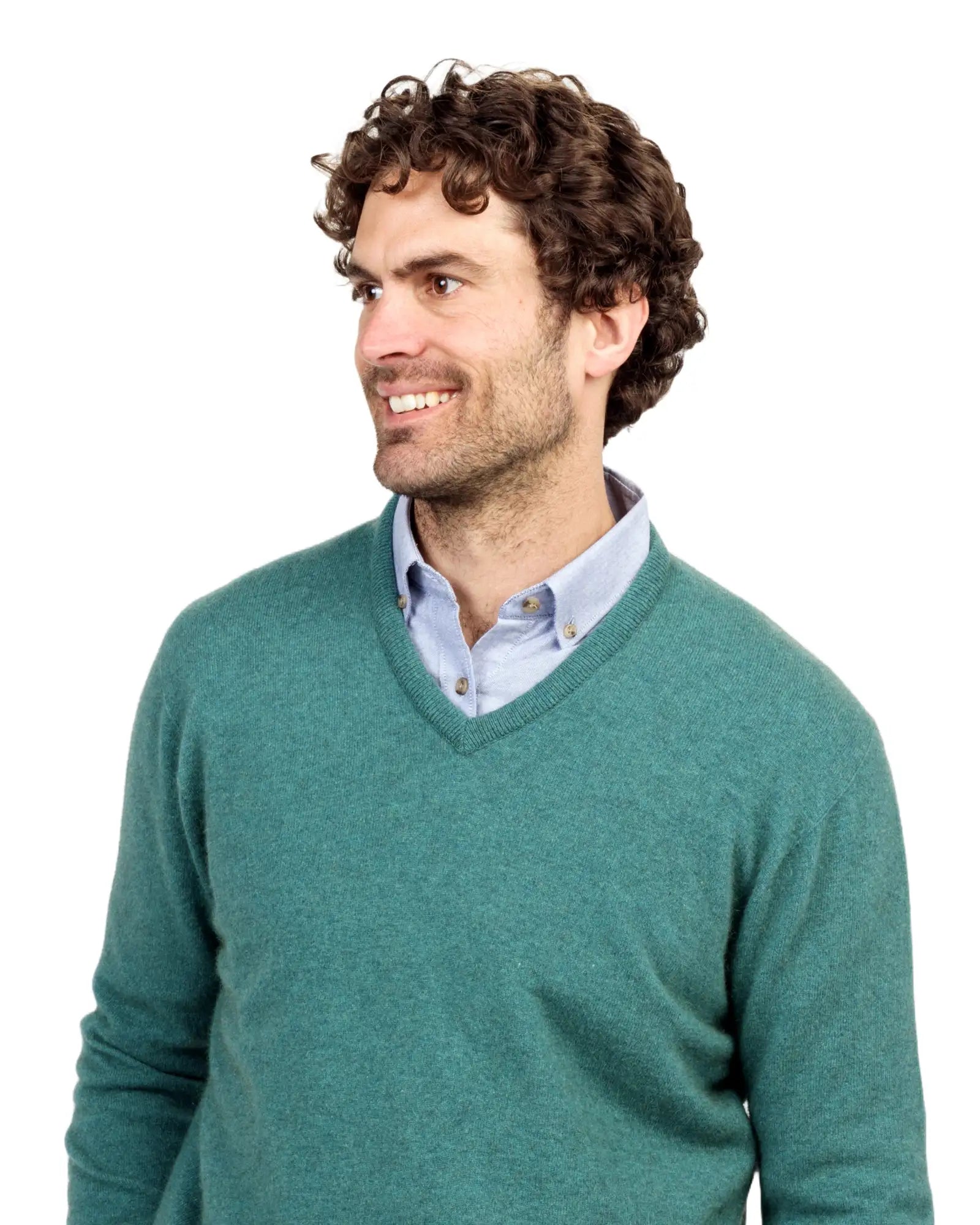 Premium Mist Men's Possum Merino Wool Sweater - Soft & Warm Plain Knit Pullover NB121 - Perfect for Outdoor Adventures & Casual Wear