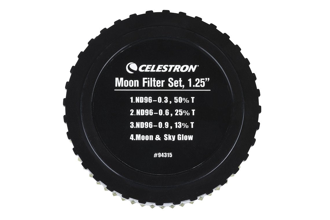 1.25 Inch Moon Filter Set for Telescopes - Enhance Lunar Viewing & Astronomy Observation - Perfect for Stargazing & Night Sky Photography