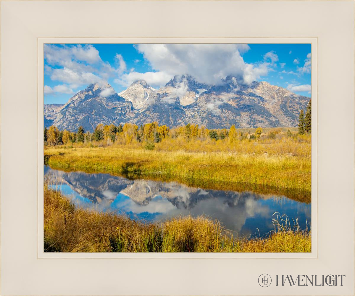 Autumn Splendor By Julie Kerr - Stunning Fall Landscape Art Print for Home & Office Decor | Perfect for Living Room, Bedroom Wall Art & Seasonal Gift