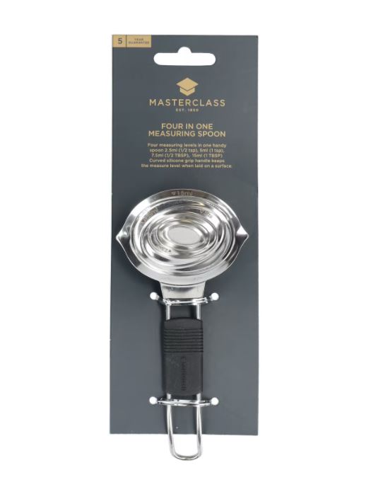 Premium Stainless Steel Measuring Spoon Set - 6-Piece Kitchen Utensils for Baking, Cooking & Coffee - Dishwasher Safe & Durable for Home & Professional Use