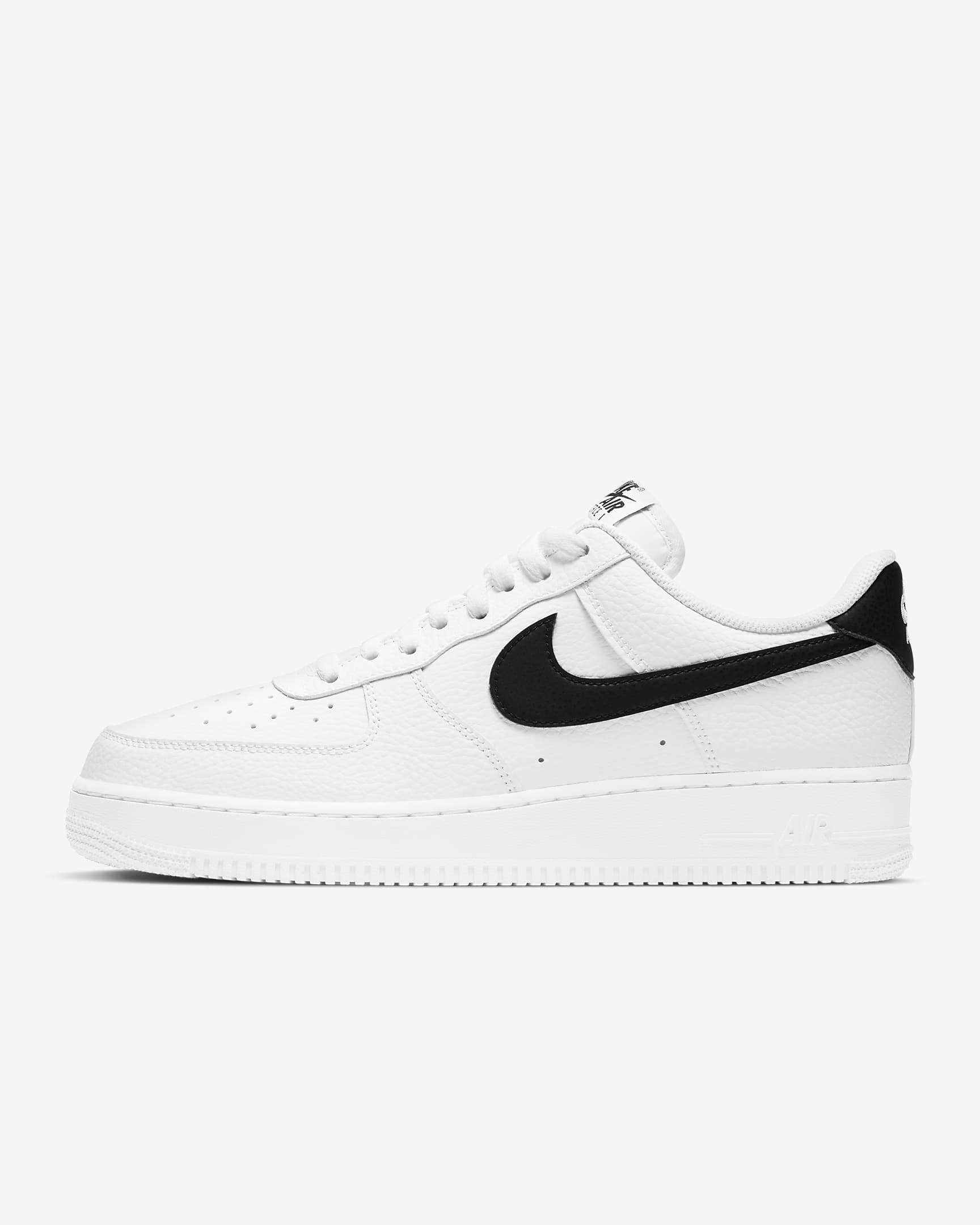 Original Nike Air Force 1 '07 White Men's Sneakers - Classic Basketball Shoes for Casual Wear & Street Style | Perfect for Everyday Outfits, Gym & Urban Fashion