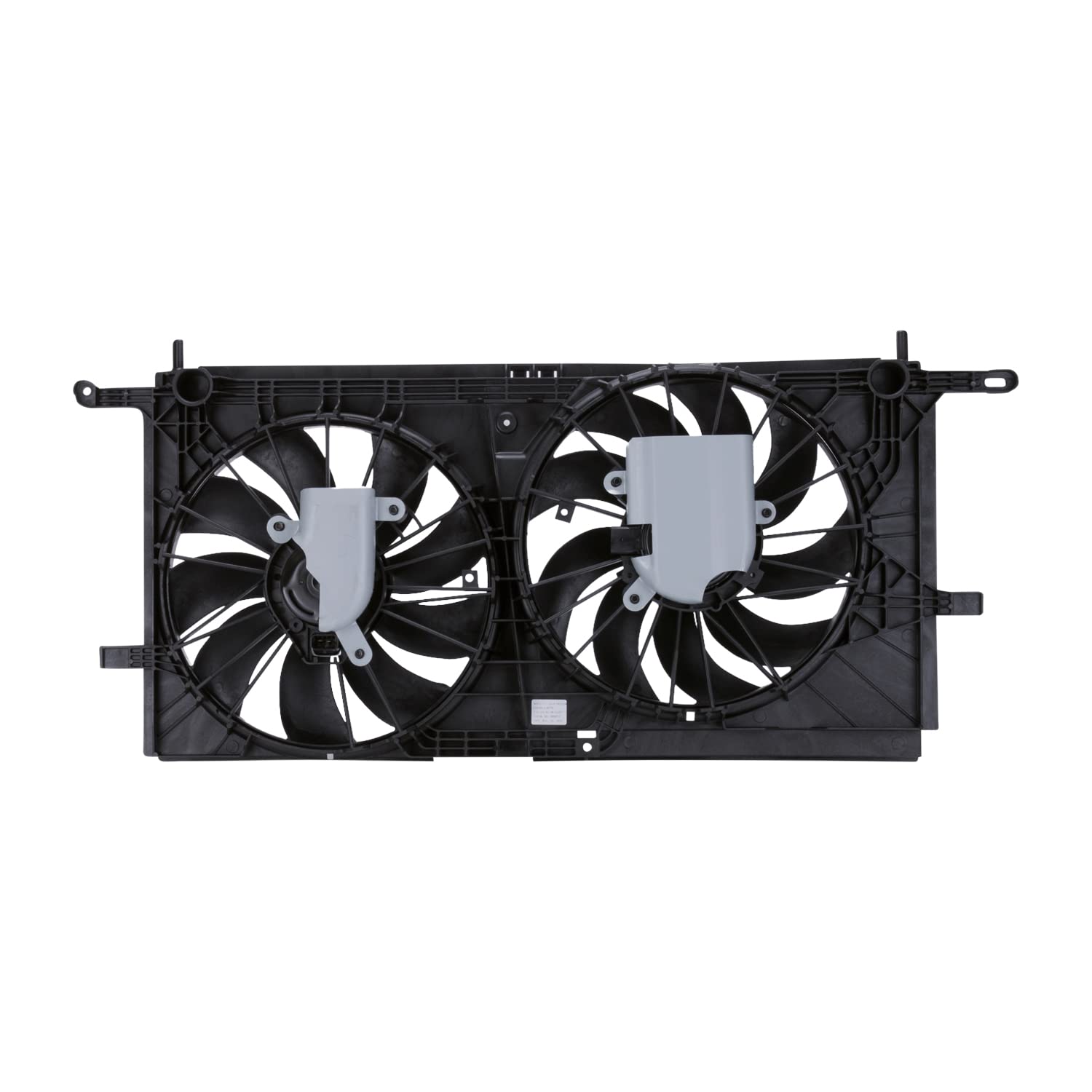 TYC 620770 Replacement Radiator & Condenser Cooling Fan Assembly for Chevrolet Oldsmobile Pontiac - Perfect for Engine Cooling & AC System Repair