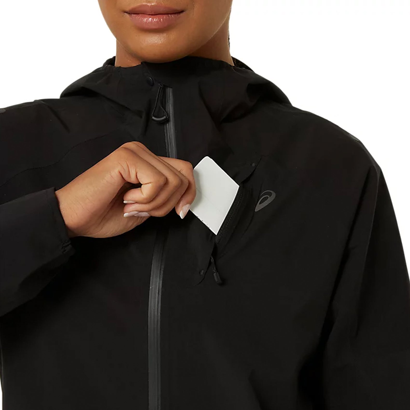 ASICS Women's Metarun Waterproof Running Jacket - Lightweight Windbreaker for Outdoor Jogging, Hiking & Rainy Day Activities