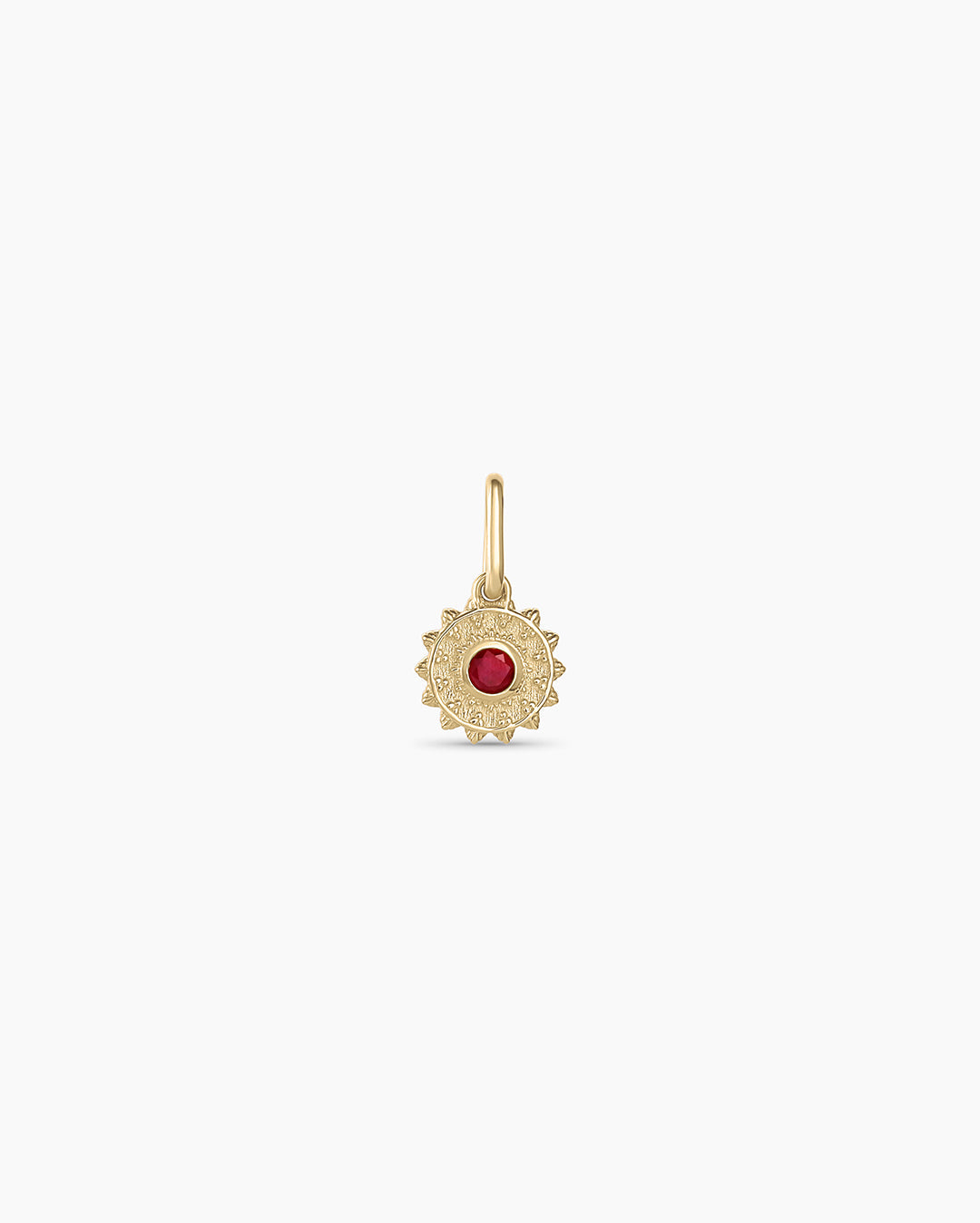 Sun Birthstone Charm Necklace - Genuine Gemstone Jewelry for Women - Perfect Gift for Birthday, Anniversary & Special Occasions