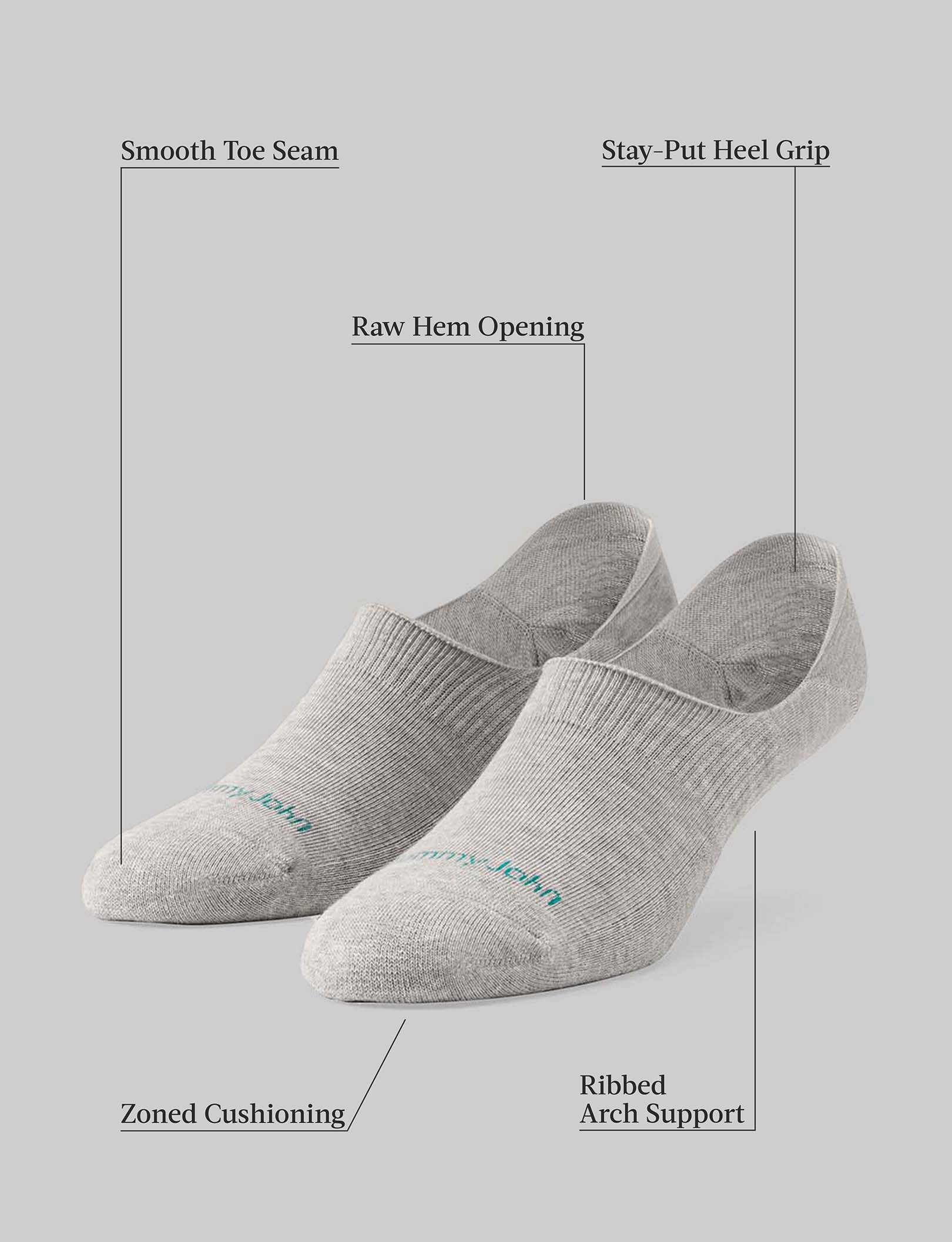 Low Cut Liner Socks (3 Pack) - Breathable No-Show Socks for Running, Hiking & Casual Wear - Moisture Wicking & Odor Control for All-Day Comfort