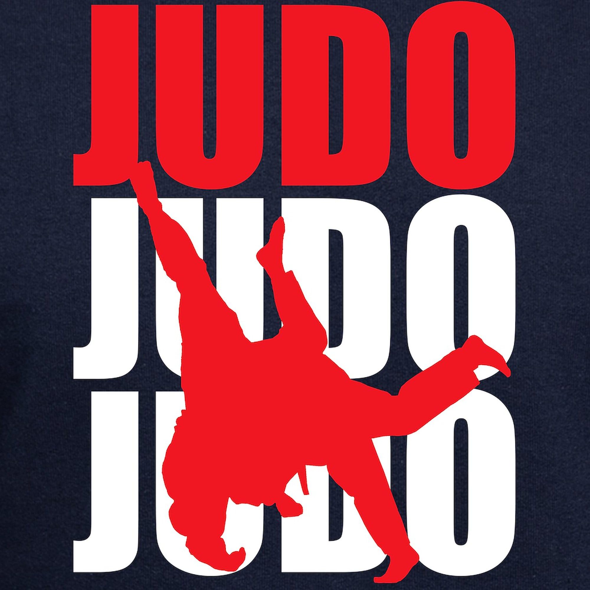 Judo Hoodie for Men - Dark Regular Fit Pullover Sweatshirt | Comfortable & Stylish for Training, Gym, and Casual Wear