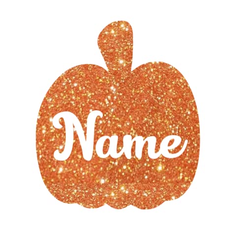 Orange Glitter