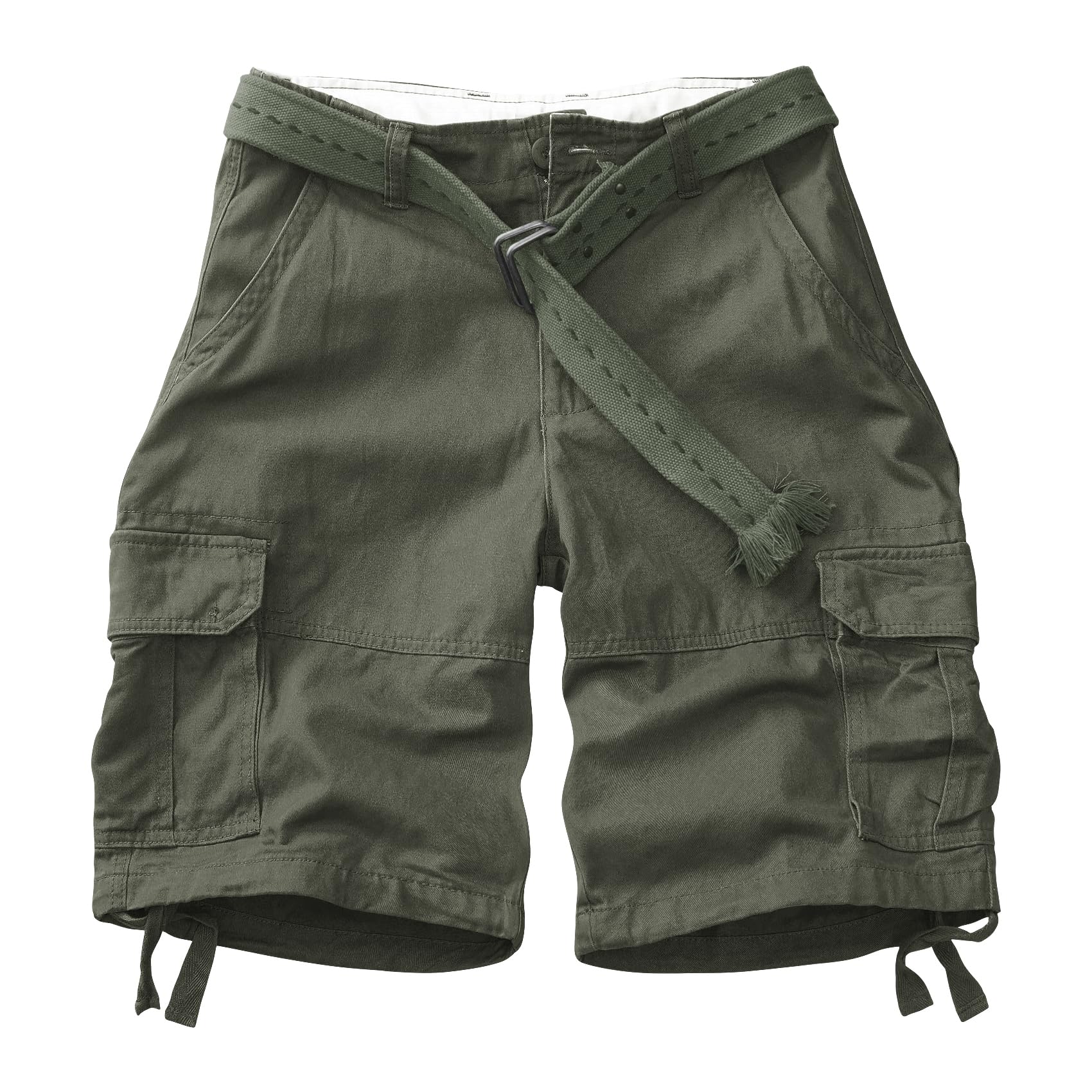AKARMY Men's Camo Cargo Shorts - Outdoor Tactical Cotton Shorts with Multiple Pockets, No Belt Needed | Perfect for Hiking, Camping & Casual Wear