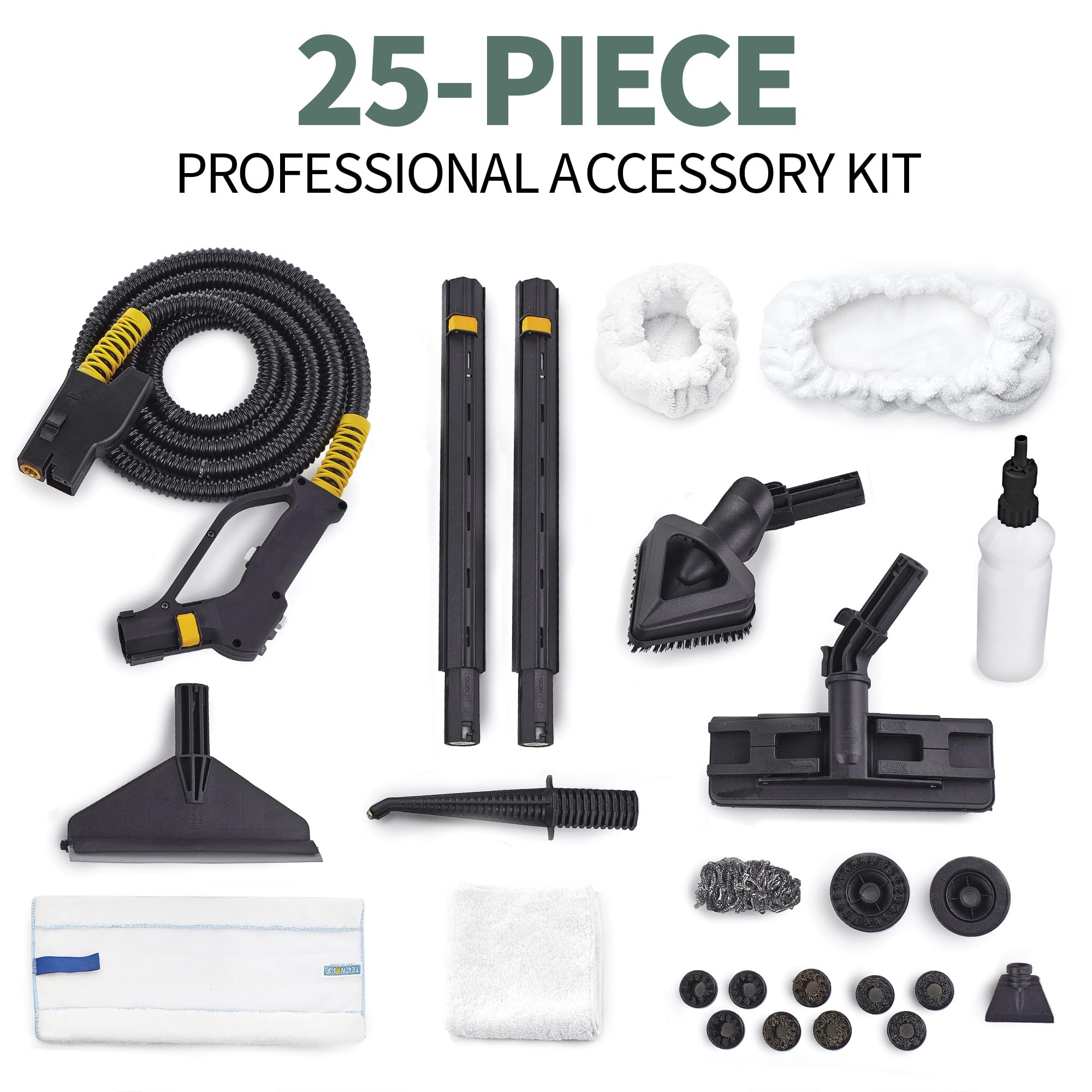 Dupray Tosca Commercial Steam Cleaner - Made in Italy, Powerful & Reliable for Home & Professional Cleaning - Perfect for Floors, Carpets, Upholstery & Sanitizing Surfaces