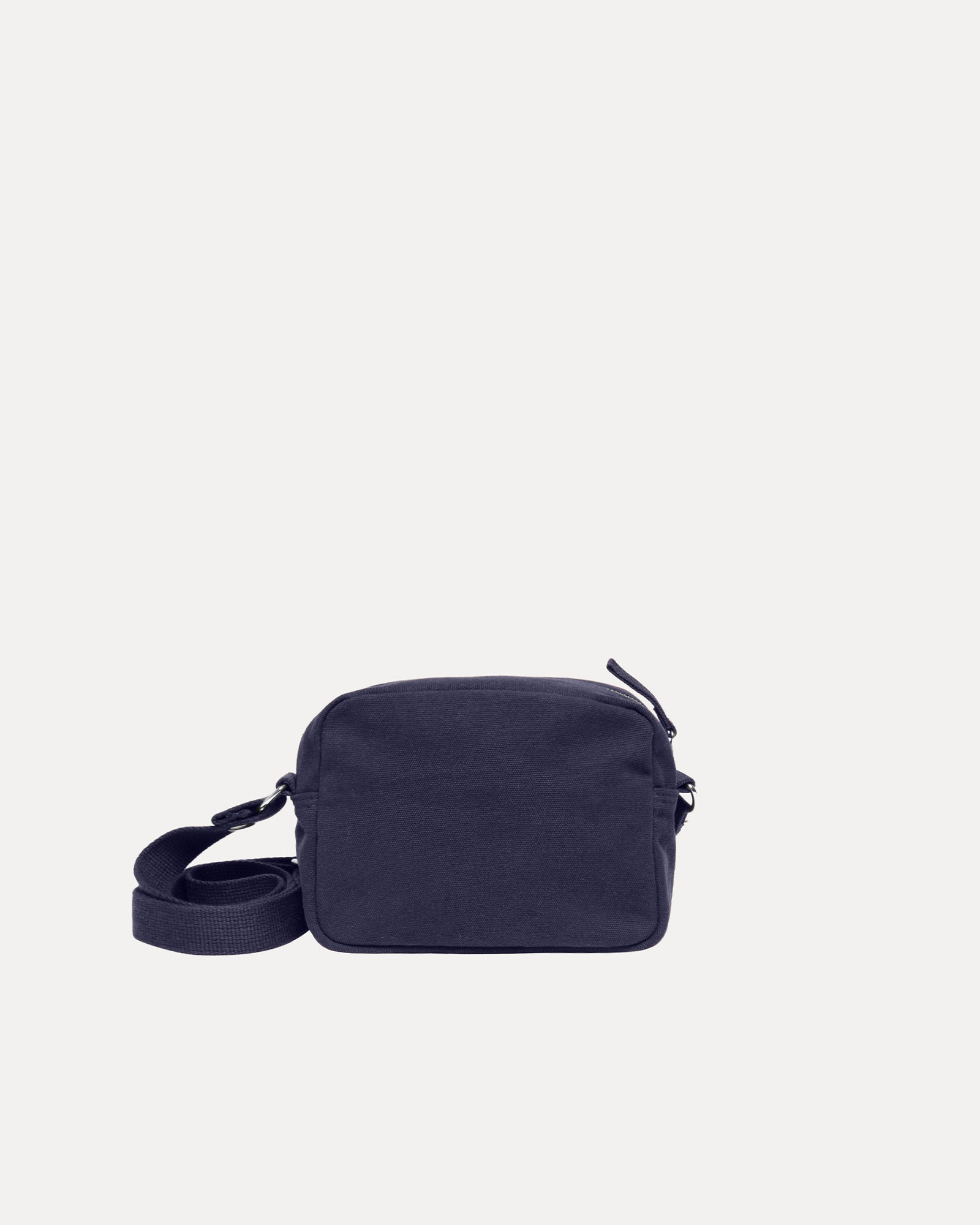 134255 Navy Canvas Side Pouch - Durable & Stylish Waist Bag for Hiking, Travel & Outdoor Adventures