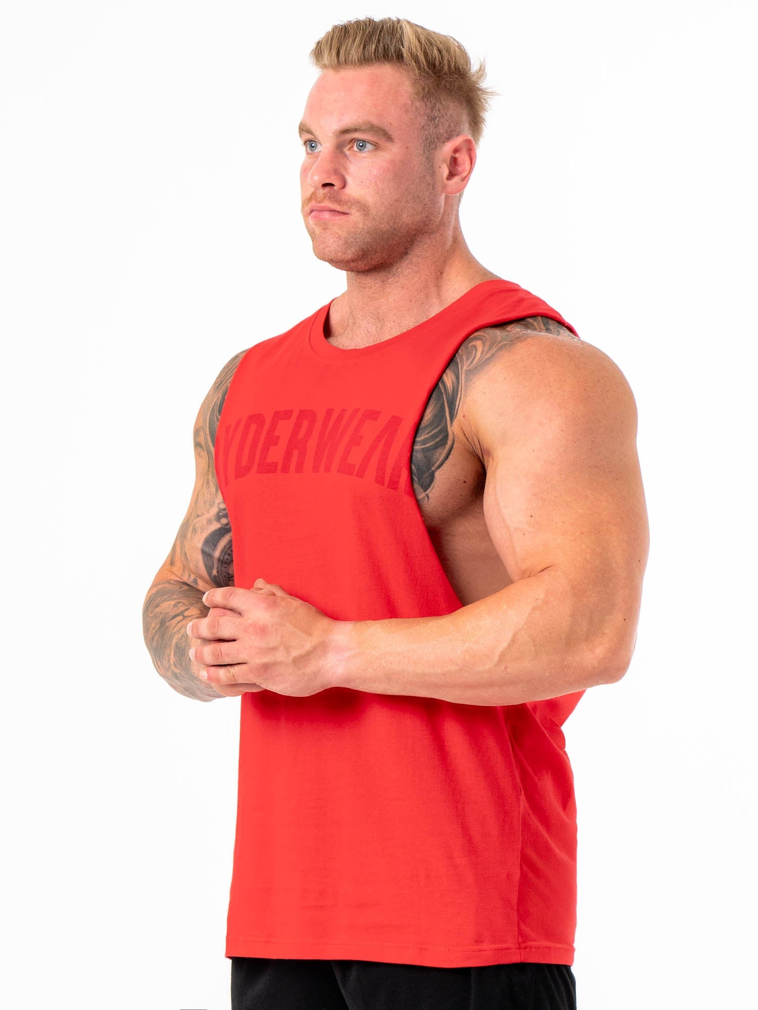 Baller Tank Top for Women - Stylish Red Sleeveless Shirt for Workout, Gym, Yoga & Casual Wear