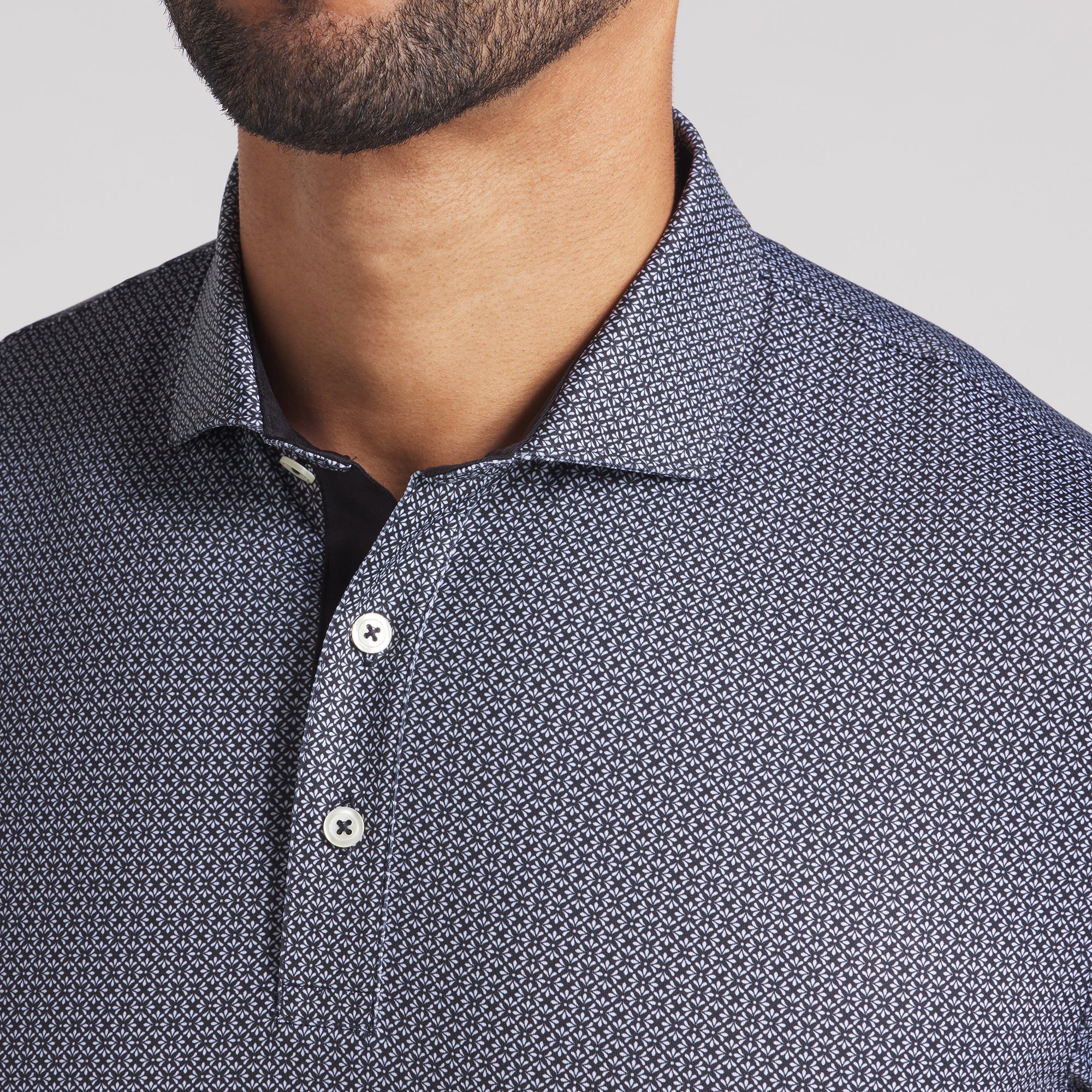 Premium MATTR Tile Golf Polo Shirt for Men - Moisture-Wicking & UV Protection - Ideal for Golf, Casual Wear & Outdoor Activities