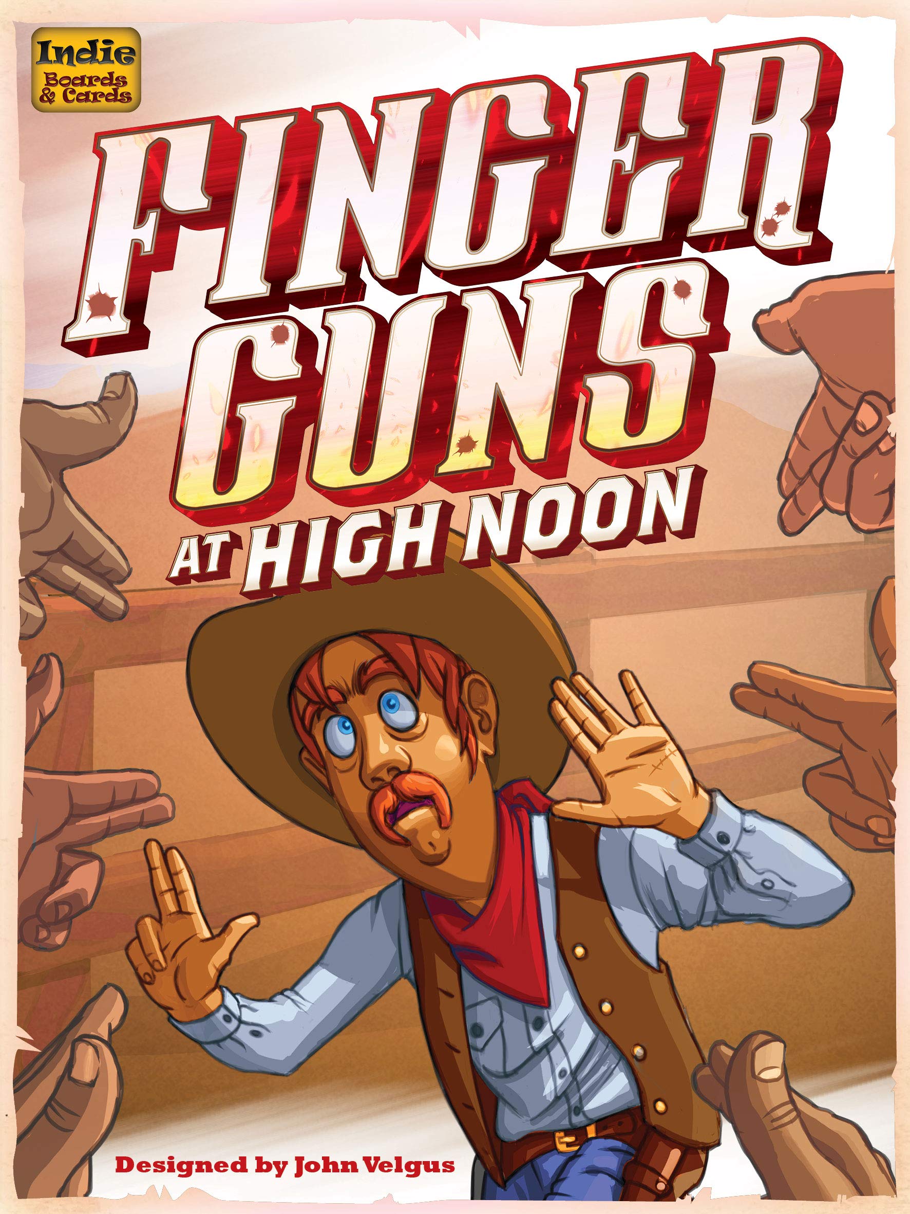 Finger Guns Toy - High Noon Duel Game for Kids & Adults | Fun Party, Cowboy-Themed Play & Western Role-Playing Scenes