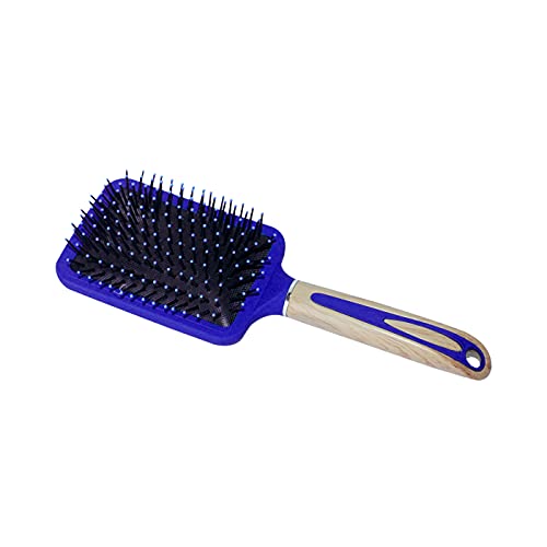Kabello Professional Paddle Hair Brush for Women & Men - Detangling & Styling Brush with Soft Bristles (Pack of 1, Multi-Color) - Perfect for Daily Hair Care, Salon Styling & Travel Essentials