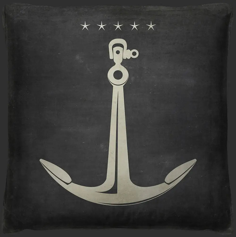 Anchor 2 Throw Pillow - Soft Decorative Cushion for Sofa, Bed & Home Decor - Perfect for Living Room, Bedroom & Dorm Comfort