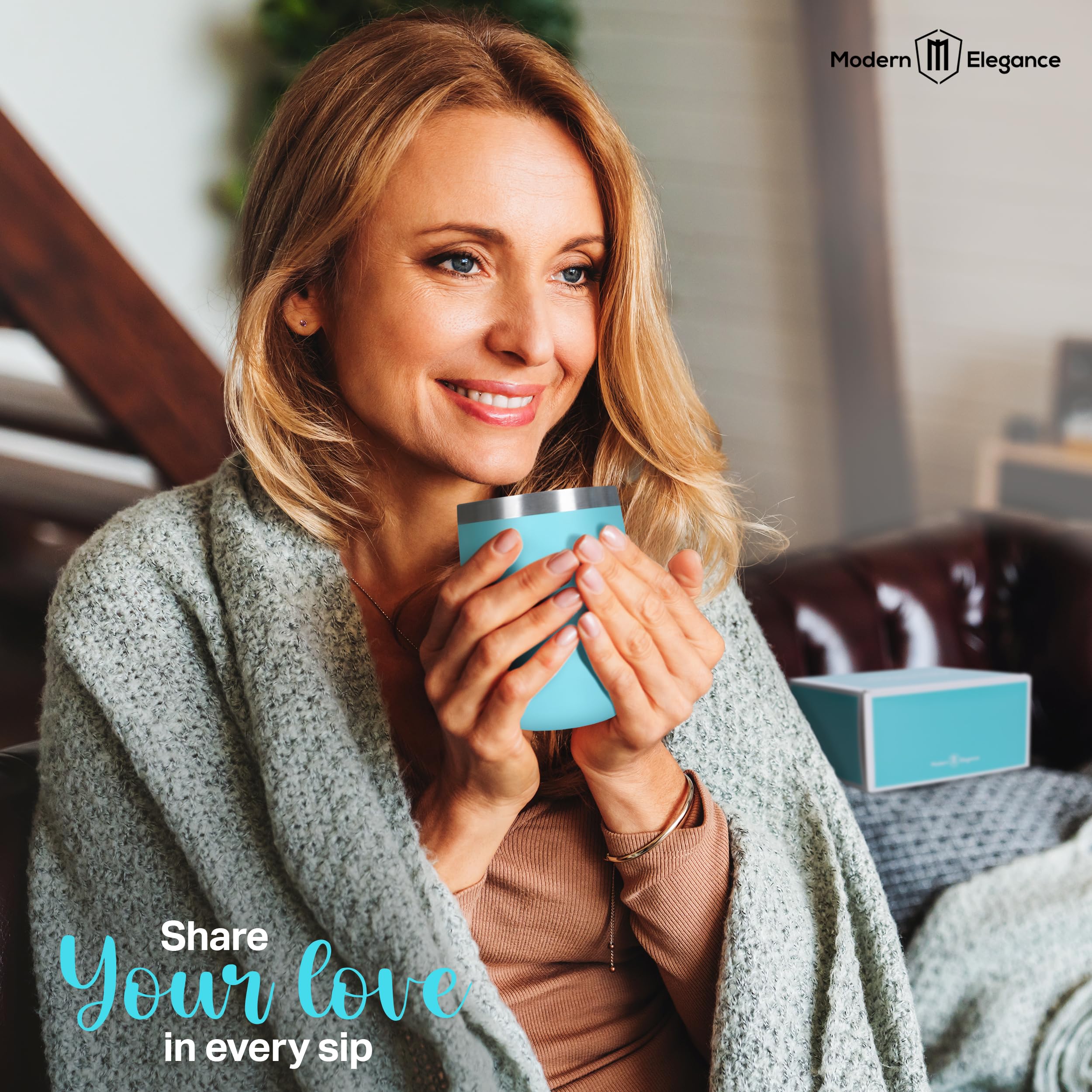 Premium Tea Gift Set for Tea Lovers - Wellness Care Package with Tea Sampler & Greeting Card - Perfect Get Well Soon Gift, Housewarming Present, or Thoughtful Surprise