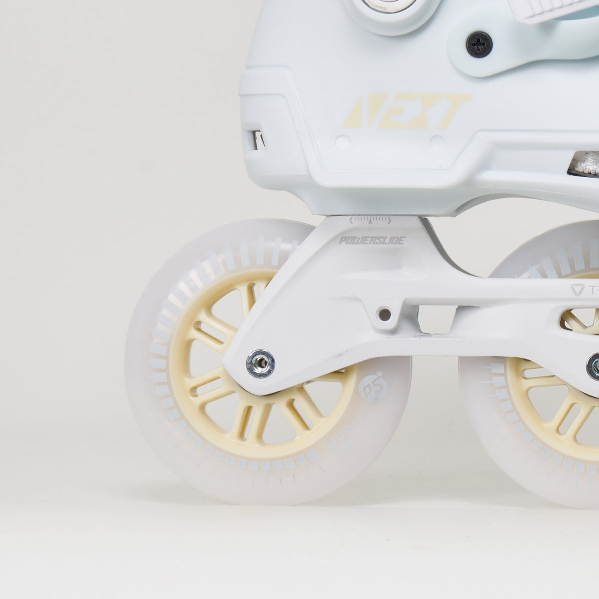 Powerslide Next Pastel 100 3-Wheel Inline Skates for Adults - High-Performance Urban & Fitness Skating - Perfect for Outdoor Rollerblading and Commuting