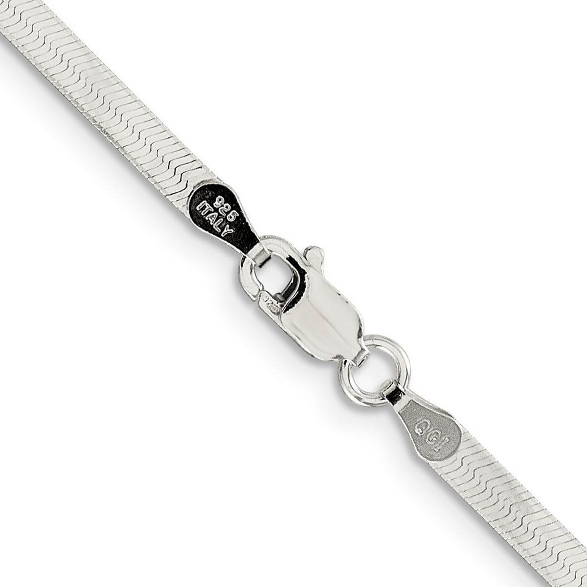 925 Sterling Silver Magic Herringbone Chain Necklace for Women & Men - Adjustable Lengths 16