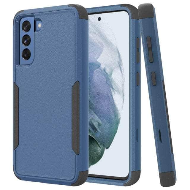 3 Layer Shockproof Armor Case for Samsung Galaxy S22 Ultra - Heavy Duty Front Protection Bumpers | Perfect for Outdoor Activities, Sports & Daily Use