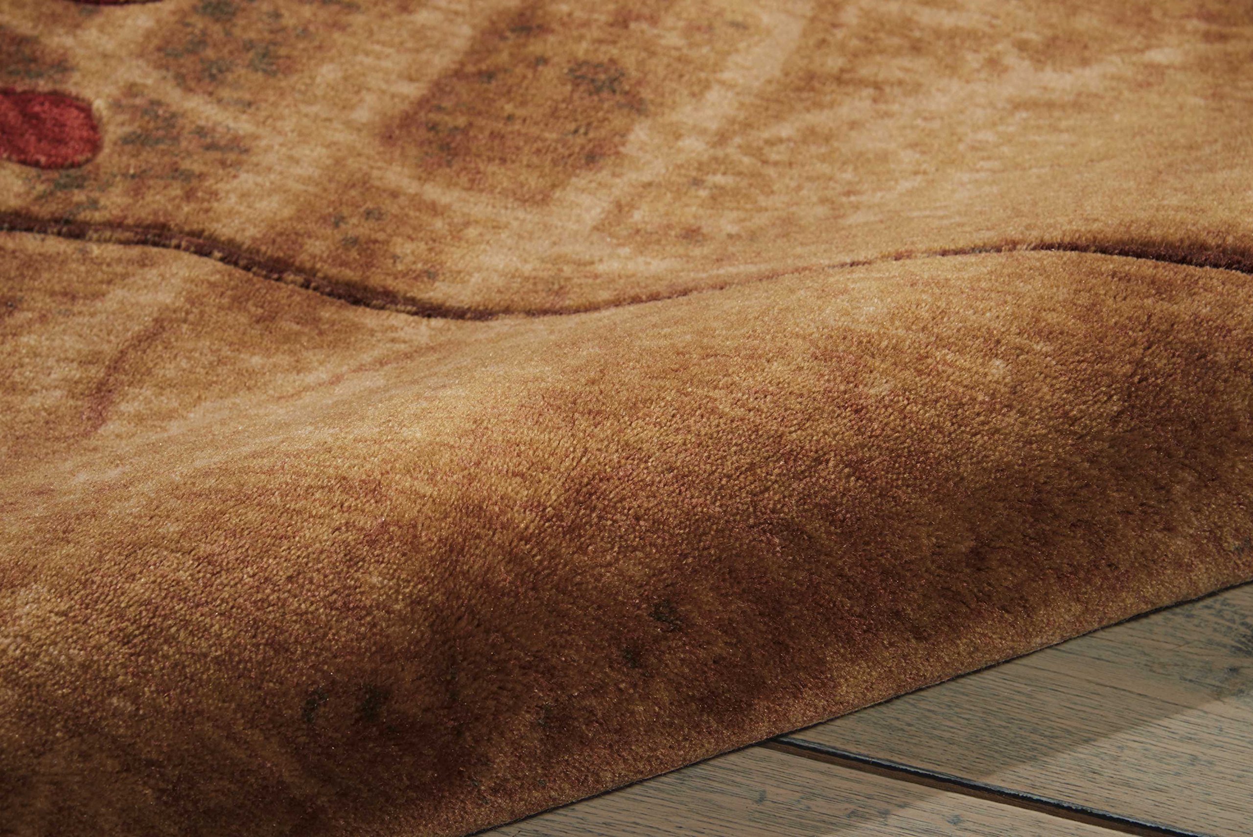 Nourison Somerset Rustic Latte 2' x 2'9'' Area Rug - Easy Cleaning, Non-Shedding, Stain Resistant for Bedroom, Living Room, Dining Room & Kitchen - Perfect for High Traffic Areas & Cozy Home Decor (2x3)