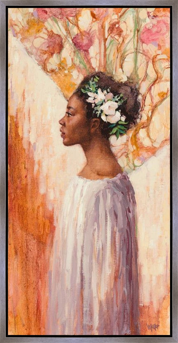 Angel of Mercy Gallery Wrap Canvas Art - Religious Home Decor for Living Room, Bedroom & Office - Inspirational Christian Wall Art