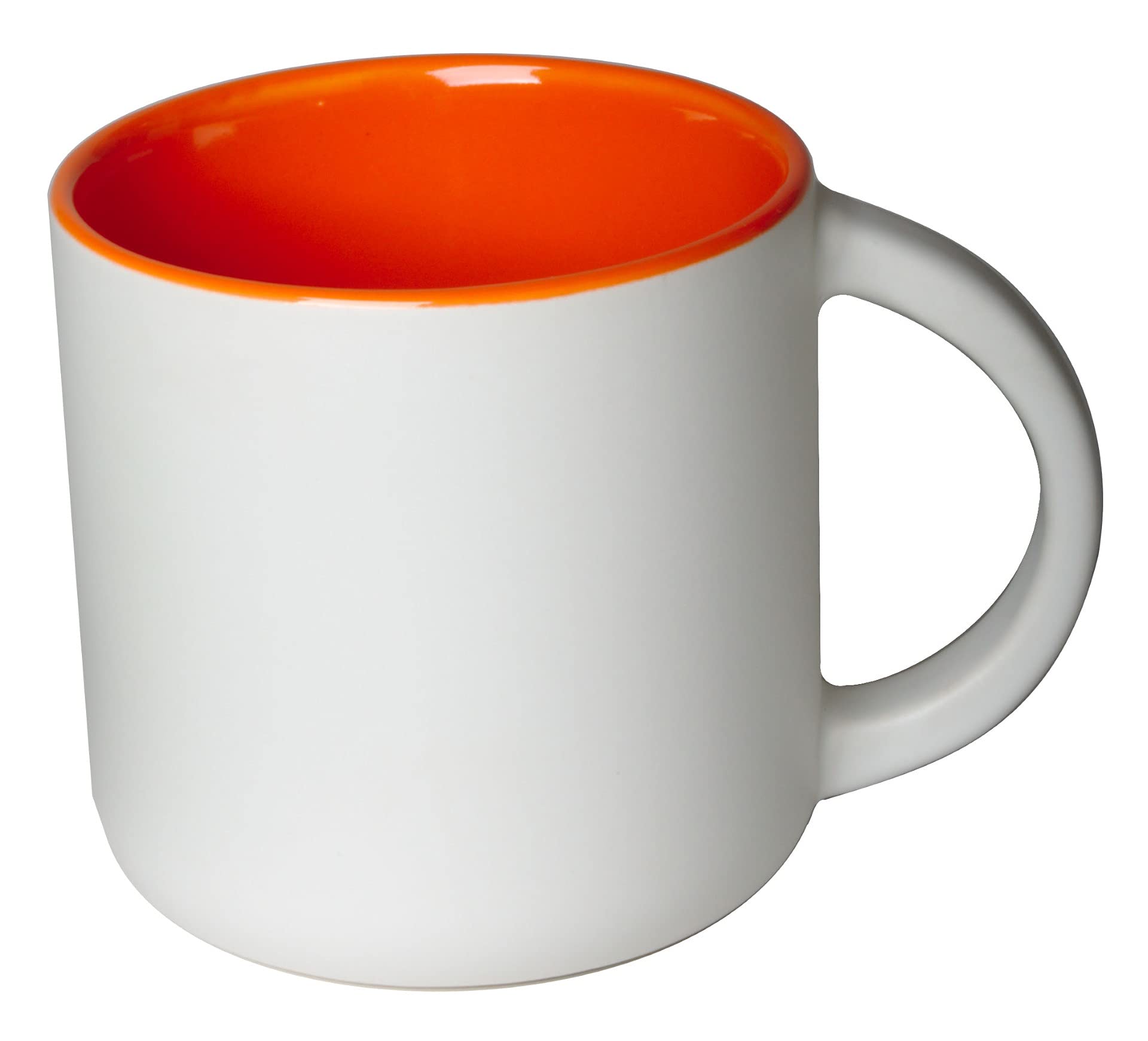 Smart Go - Sedona Ceramic Mugs (36 Count Bulk Pack) - 14oz Orange Coffee Cups for Office, Restaurant & Home Use - Durable Drinkware Set