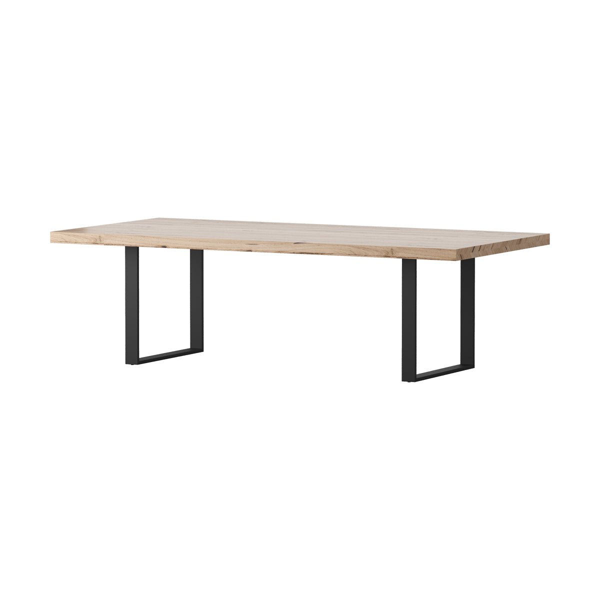 Ellis Dining Table - Modern Wooden Kitchen Table for 6, Farmhouse Style Dining Room Furniture - Perfect for Family Meals, Dinner Parties & Home Decor
