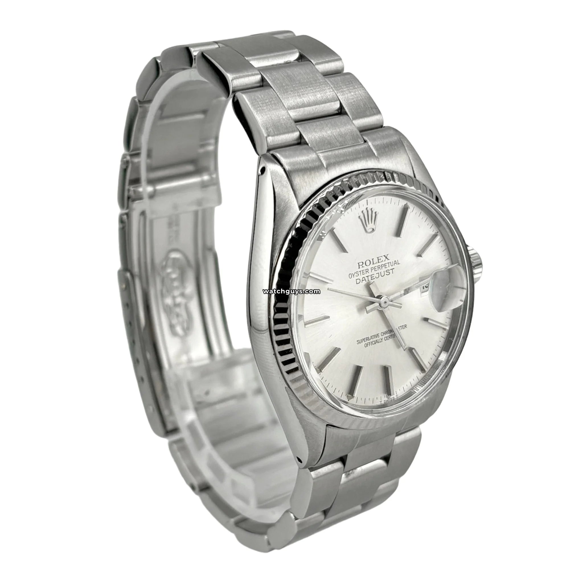 Rolex Datejust 16030 Men's Watch - Stainless Steel Silver Dial - Luxury Automatic Timepiece for Business, Gifts & Special Occasions
