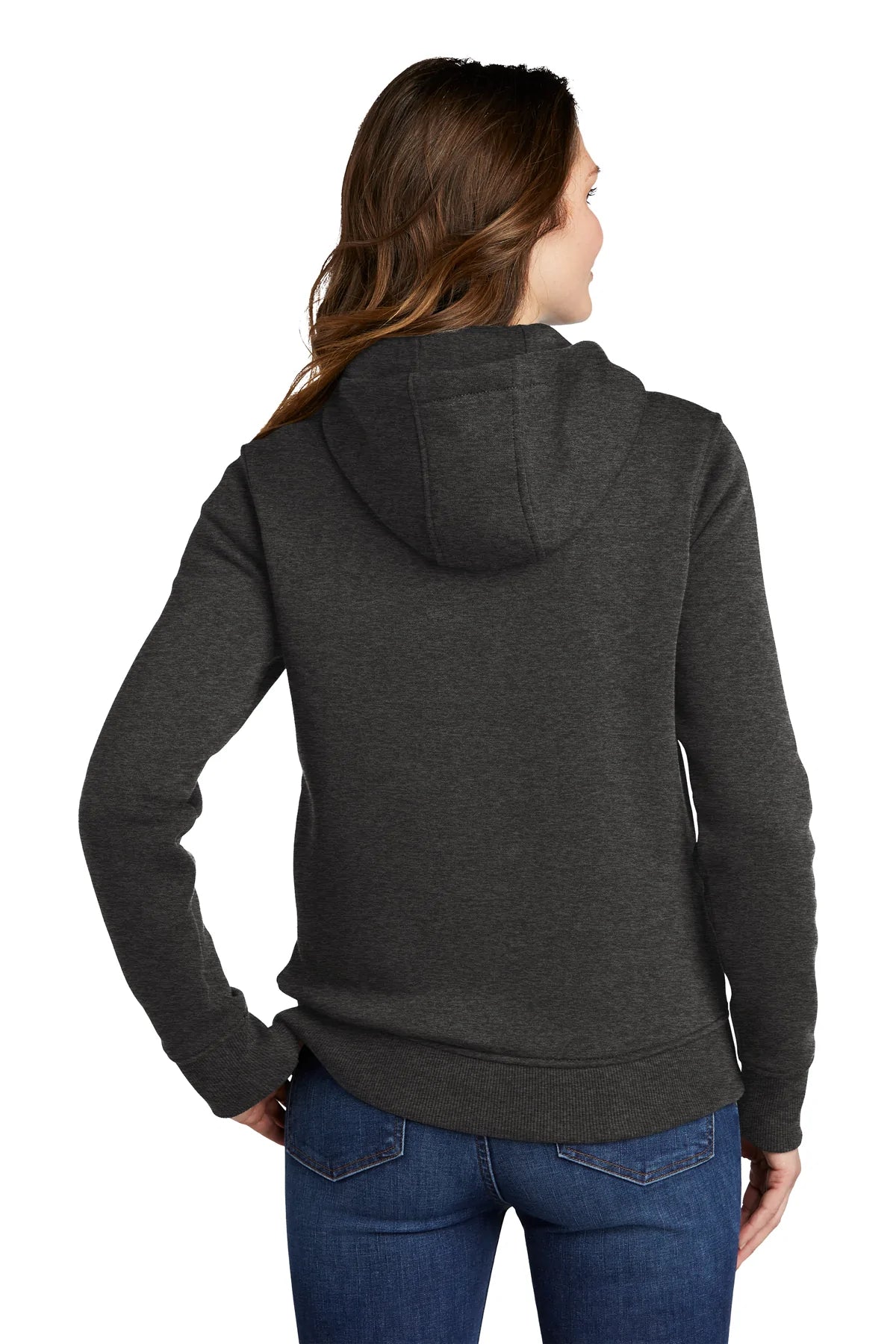 Carhartt Women's Clarksburg Full Zip Hoodie - Carbon Heather | Fleece Lined, Warm & Comfortable | Perfect for Outdoor Work, Hiking & Casual Wear