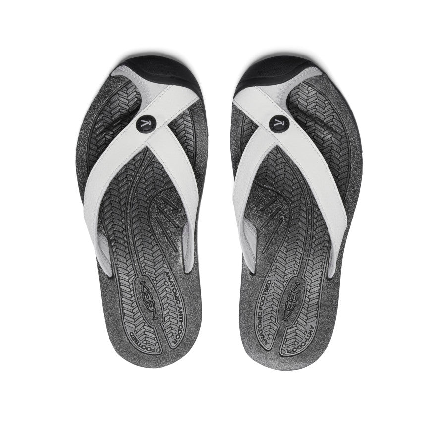 Women's Barbados Flip Flops - Comfortable Vapor & Black Sandals for Beach, Pool & Summer Outfits | Lightweight & Stylish Footwear
