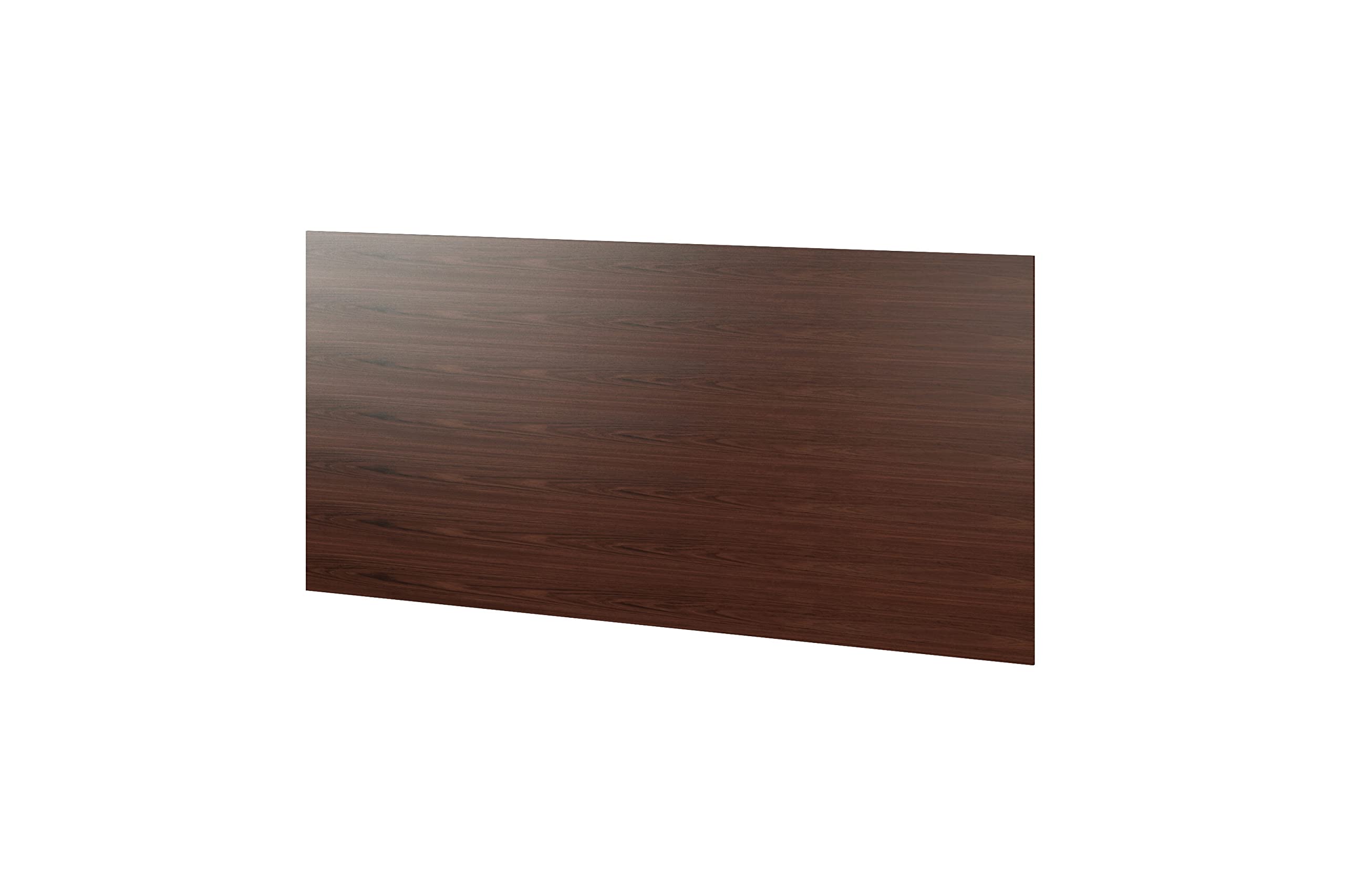 BDI Furniture Sequel 20 6108 Computer Desk Back Panel - Walnut Finish for Sequel 6103 Desk | Home Office Workstation Accessory | Perfect for Home Office Setup and Workspace Organization