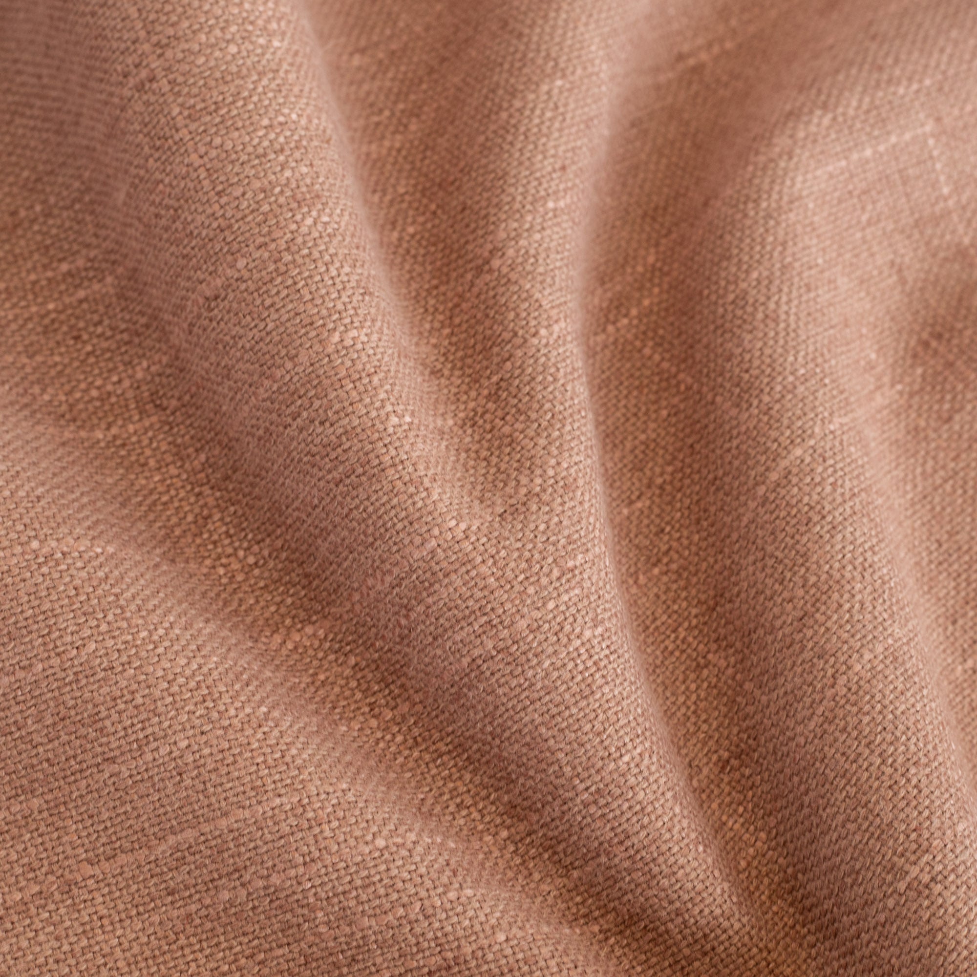 Premium Hollis Fabric - Soft & Durable Terracotta Home Decor Fabric for Curtains, Pillows & Upholstery | Perfect for Boho & Farmhouse Style Decorating
