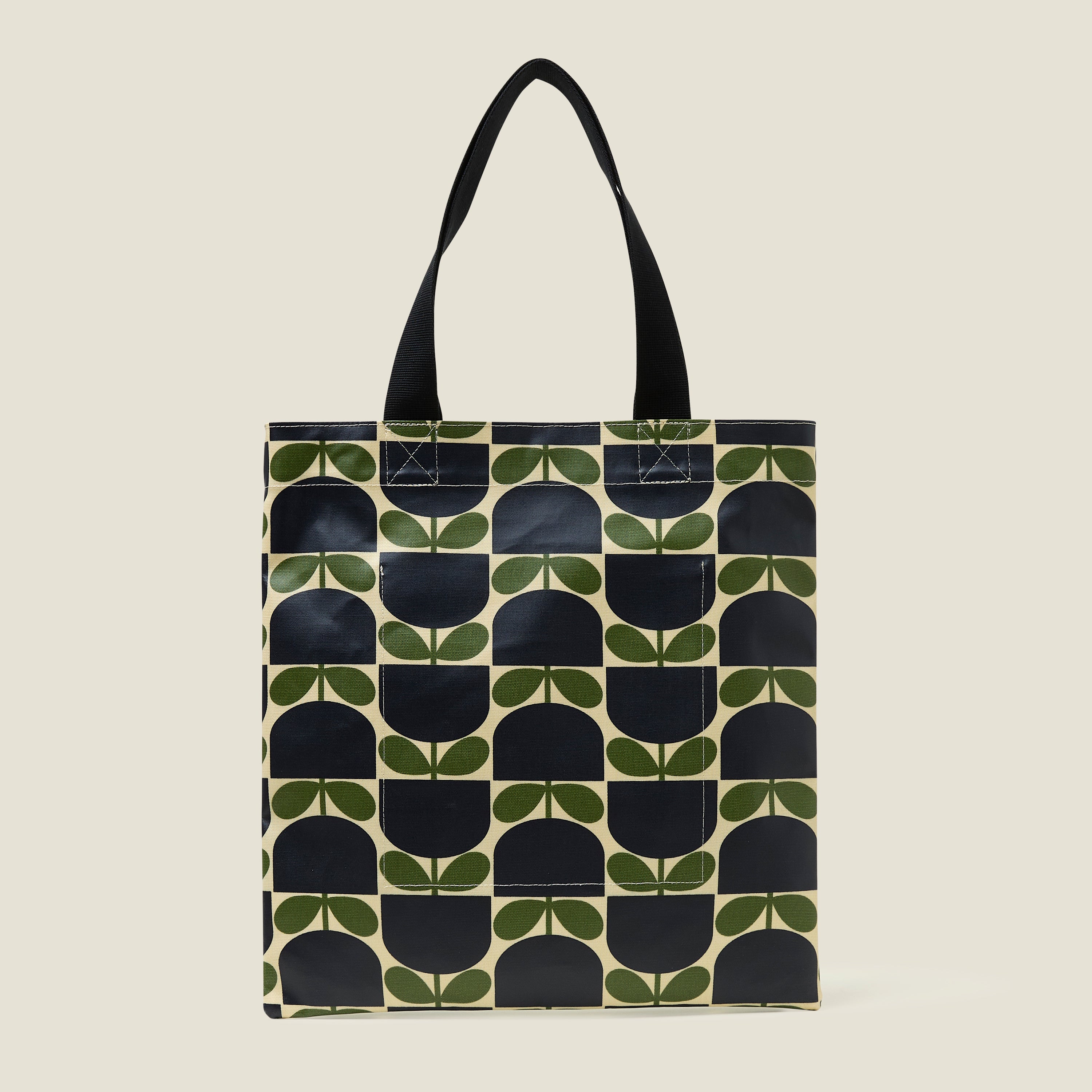 Rollaway Book Bag with Block Flower Leaf Design - Stylish and Durable School Backpack for Kids & Teens - Perfect for School, Travel, and Outdoor Adventures