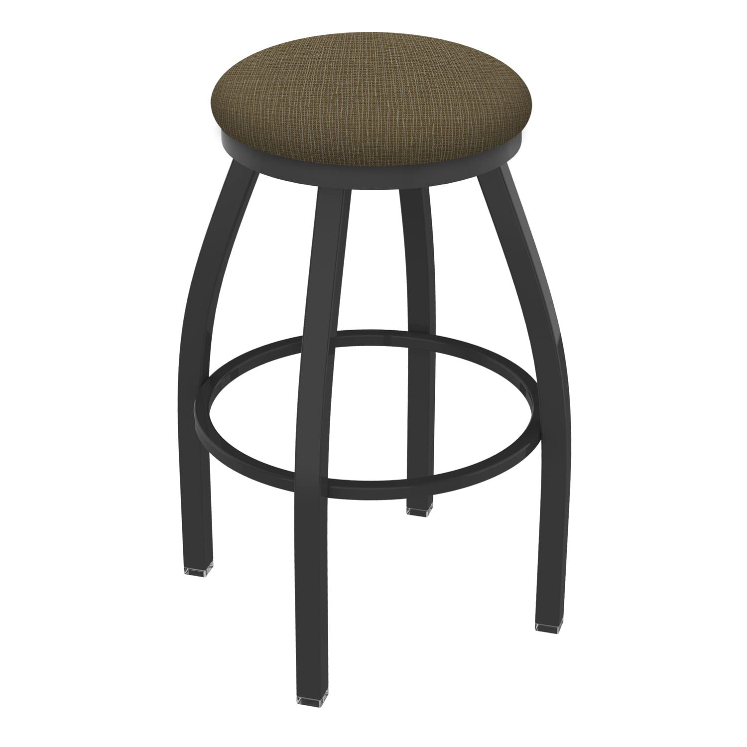Holland Bar Stool Co. XL 802 Misha Swivel Bar Stool with Graph Cork Seat - Adjustable Height Counter Stool for Kitchen Island, Breakfast Bar & Home Pub - Modern Industrial Style Barstool for Dining & Entertaining