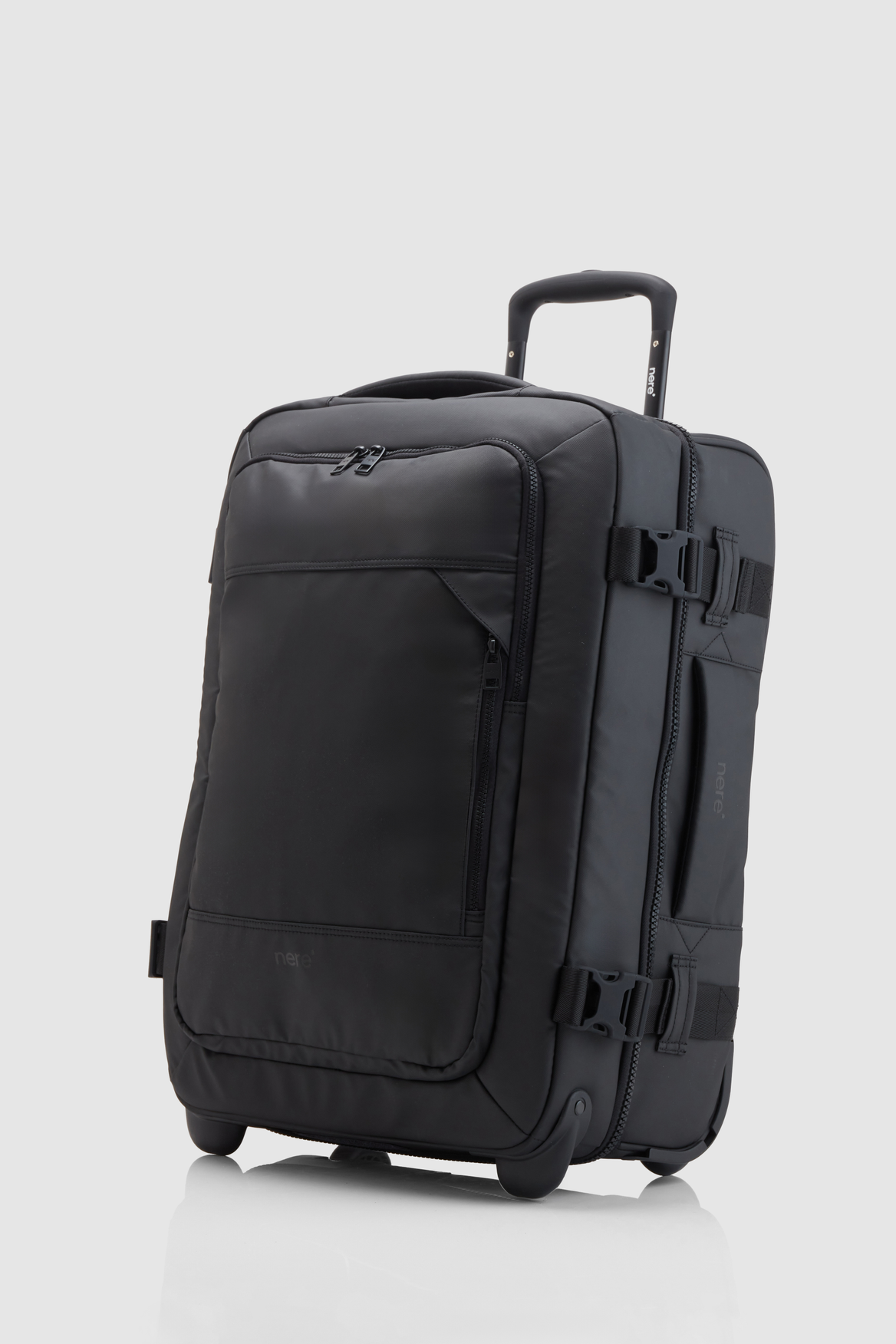 Newtown 55cm Carry On Wheeled Luggage - Lightweight Spinner Suitcase for Air Travel, Business Trips & Weekend Getaways