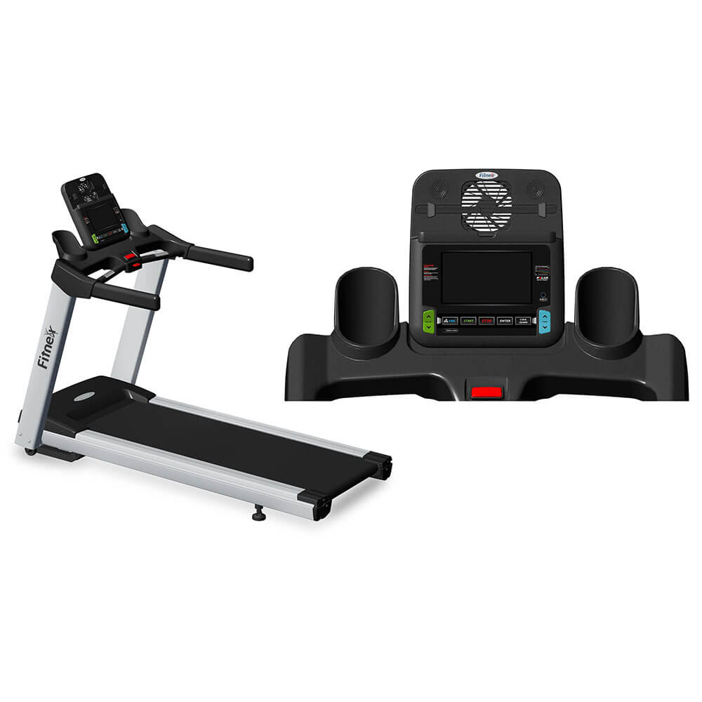 Fitnex T65D Treadmill - Foldable Electric Running Machine for Home Gym, Cardio Workout & Weight Loss | Perfect for Small Spaces & Apartment Fitness