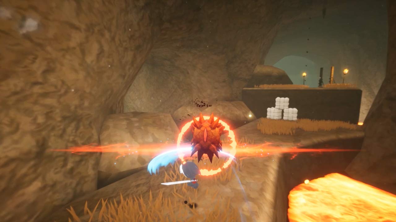Blue Fire - Action-Adventure Game for Nintendo Switch | Explore Stunning Dungeons & Defeat Enemies | Perfect for Solo Gaming & Switch Fans