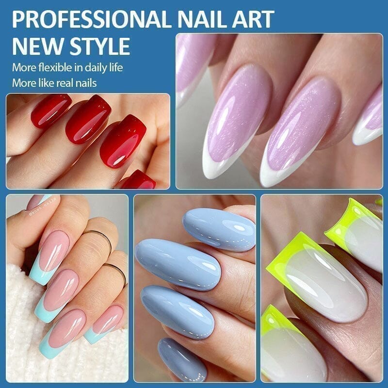 120pcs Coffin Full Cover Clear False Nail Tips - Long Lasting Acrylic Nails for Salon & DIY Manicure at Home | Perfect for Parties, Weddings & Special Occasions