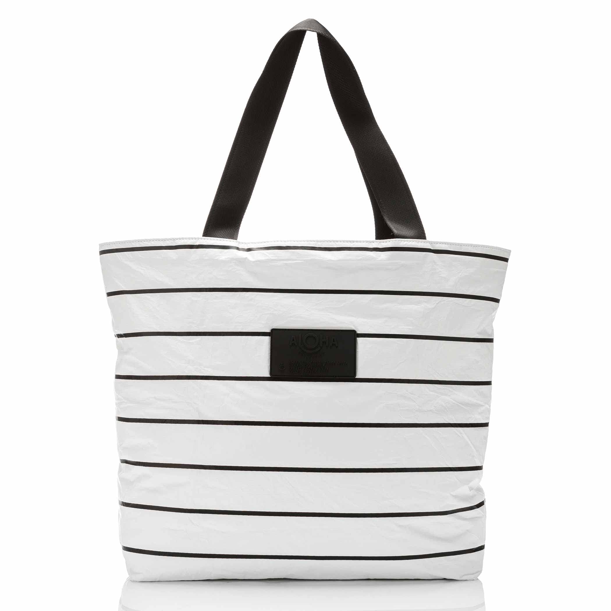 ALOHA Collection Lightweight Packable Splash-Proof Beach Tote Bag - Waterproof & Easy to Clean Travel Tote for Women | Perfect for Beach, Pool, Gym & Shopping