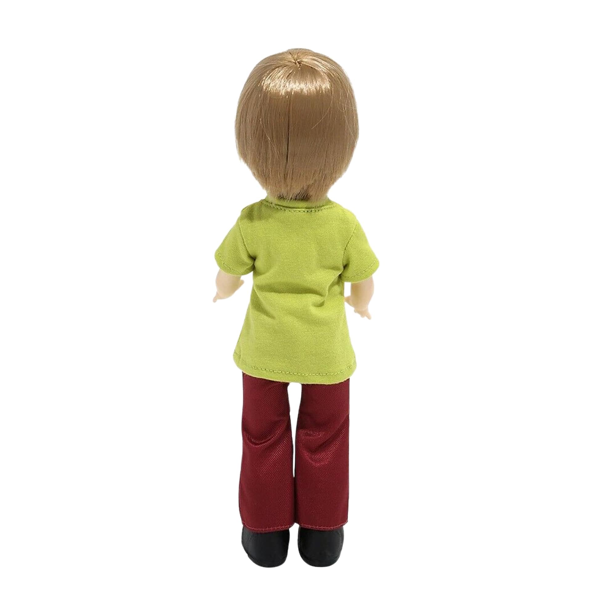 Mezco Toyz Scooby-Doo and Mystery Inc 10 Inch Living Dead Doll - Shaggy Green Action Figure | Collectible Horror Toy for Fans & Halloween Decor