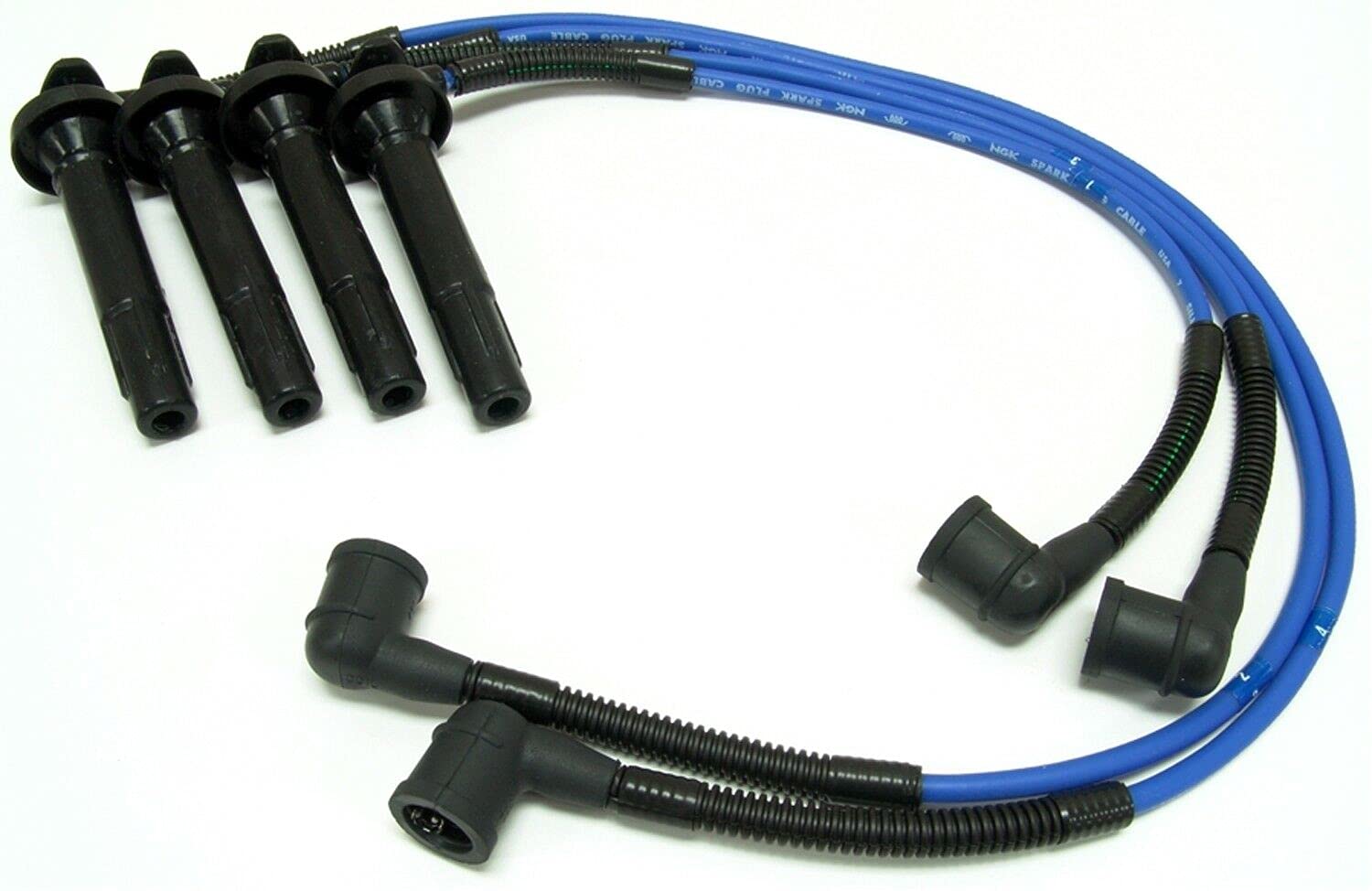 High-Performance Spark Plug Wire Set Compatible with Saab 9-2X, Subaru Forester, Impreza & Legacy - Durable Ignition Wires for Smooth Engine Performance & Fuel Efficiency - Perfect for Daily Commuting & Road Trips