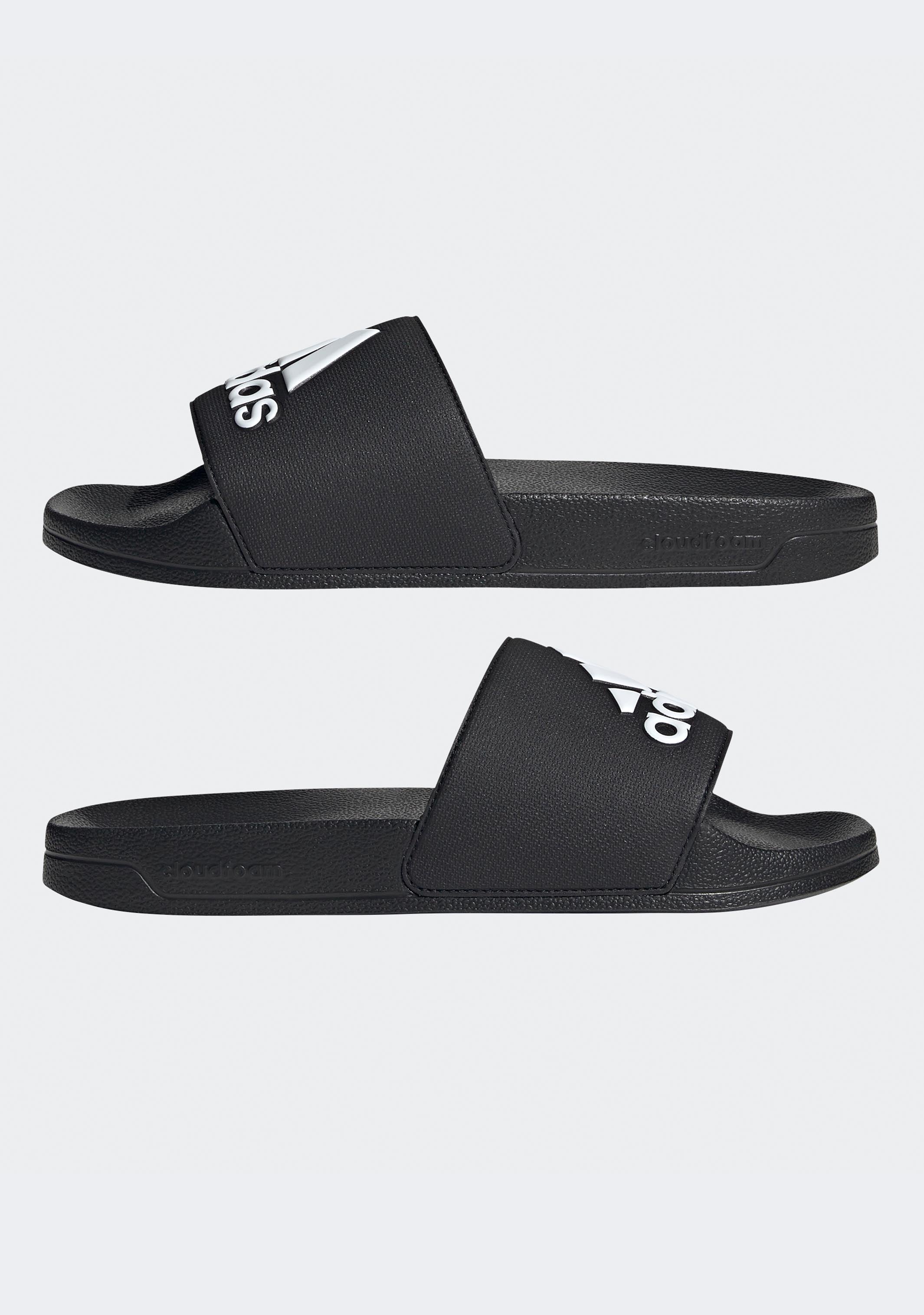 Adidas Men's Adilette Comfort Slide Sandals - Lightweight Quick-Dry Shower Shoes for Pool, Beach, Gym & Home Use