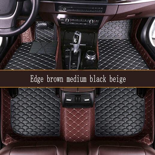 Edge brown medium black beige mats